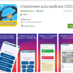 aplicatie chestionare auto